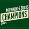 NBA Milwaukee Bucks 2021 Champions Apple Pencil (2nd Gen 2019) Skin